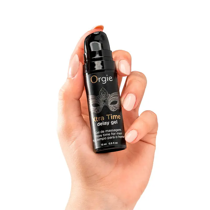 Гель-пролонгатор Orgie Xtra Time Delay Gel, 15 мл, на водній основі, без анестетиків - Master