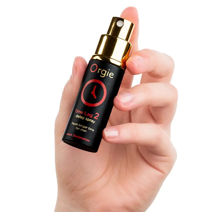 Спрей-пролонгатор Orgie Time Lag 2 Delay Spray, 10 мл, без анестетиків, з екстрактом даміани - Master