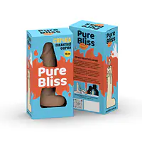 Свічка у вигляді члена Pure Bliss MINI Brown 15 см - Master