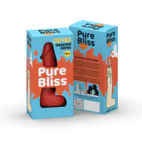 Свічка у вигляді члена Pure Bliss MINI Red 15 см - Master