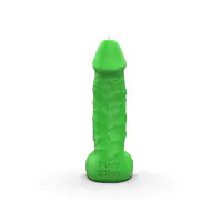 Свічка у вигляді члена Pure Bliss MINI Green 15 см - Master