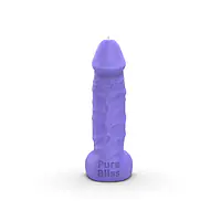 Свічка у вигляді члена Pure Bliss MINI Violet 15 см - Master