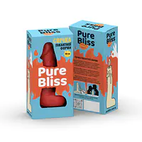 Свічка у вигляді члена Pure Bliss BIG Red 18 см - Master