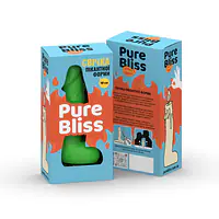 Свічка у вигляді члена Pure Bliss BIG Green 18 см - Master