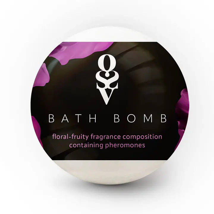 Бомбочка для ванни з феромонами Obsessive Bath bomb Floral - Fruity (100 г) - Master