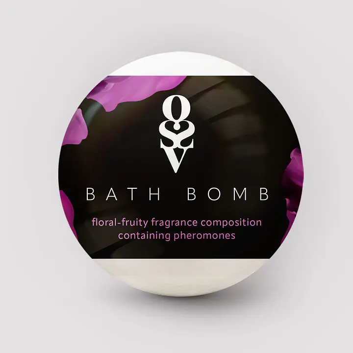 Бомбочка для ванни з феромонами Obsessive Bath bomb Floral - Fruity (100 г) - Master