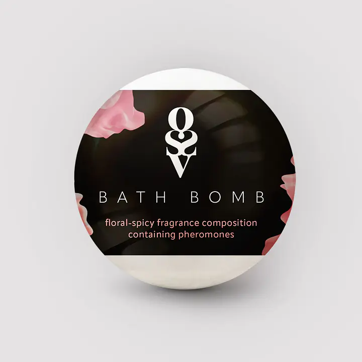 Бомбочка для ванни з феромонами Obsessive Bath bomb Floral - Spicy (100 г) - Master