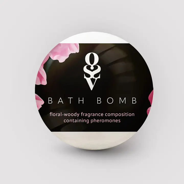 Бомбочка для ванни з феромонами Obsessive Bath bomb Floral - Woody (100 г) - Master