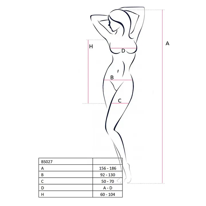 Бодістокінг Passion BS027 red, сукня-сітка на бретелях, дуже відверта - Master