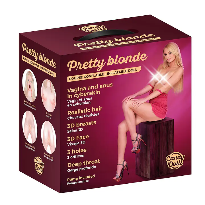 Надувна лялька Candy Dolls Pretty Blonde - Master