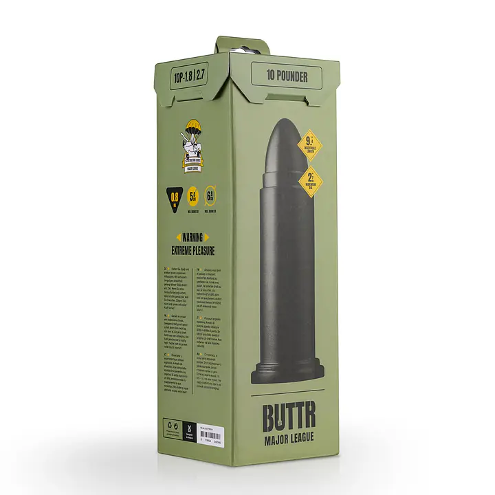 Анальна пробка BUTTR - 10 Pounder XXL Dildo - Master