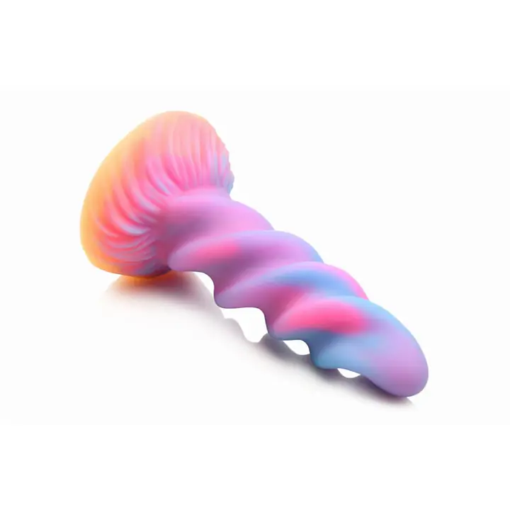 Фентезійний фалоімітатор Creature Cocks Glow-in-the-Dark Unicorn Dildo - Master