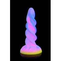 Фентезійний фалоімітатор Creature Cocks Glow-in-the-Dark Unicorn Dildo - Master