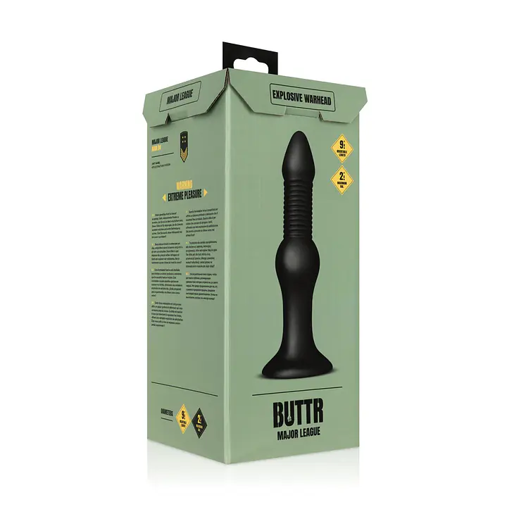 Анальна пробка BUTTR - Explosive Warhead Anal Dildo - Master
