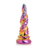 Фентезійний фалоімітатор Creature Cocks Enchanting Rainbow Glass Dildo - Master