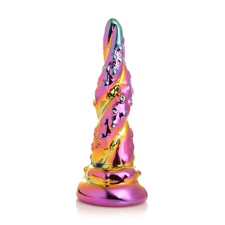 Фентезійний фалоімітатор Creature Cocks Enchanting Rainbow Glass Dildo - Master