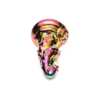 Фентезійний фалоімітатор Creature Cocks Enchanting Rainbow Glass Dildo - Master