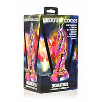 Фентезійний фалоімітатор Creature Cocks Enchanting Rainbow Glass Dildo - Master