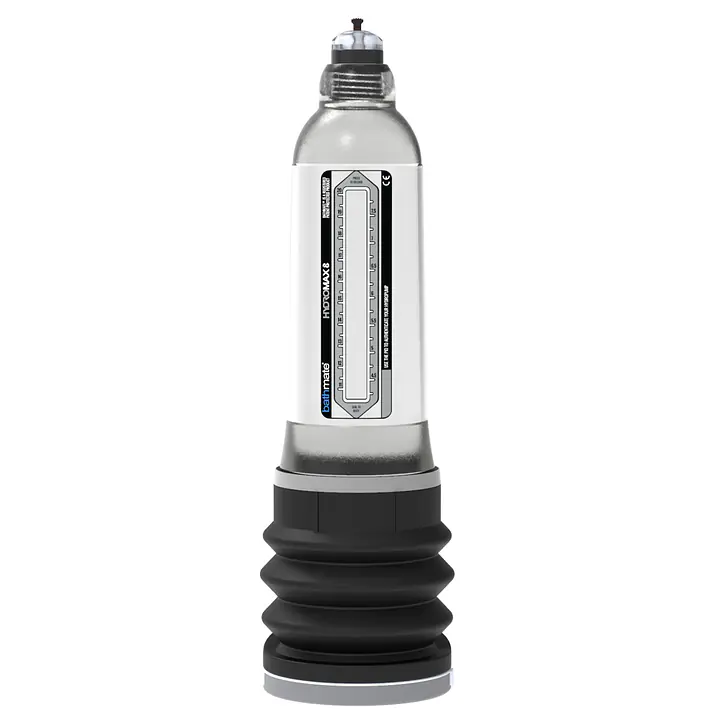 Гідропомпа Bathmate Hydromax 8 Clear, для члена довжиною від 15 до 20 см, діаметр до 5,5 см - Master