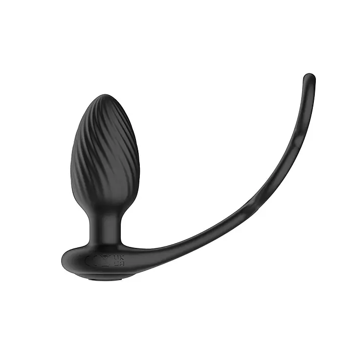 Анальна вібропробка Nexus Tornado Cock and Ball Ring - Master