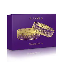 Лакшері наручники-браслети з кристалами Rianne S: Diamond Cuffs, подарункове паковання - Master