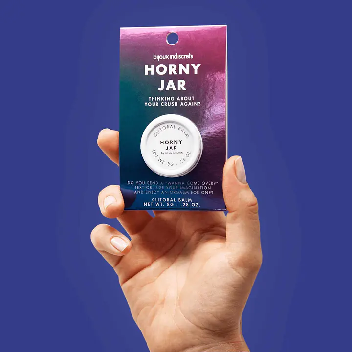 Бальзам для клітора Bijoux Indiscrets Horny Jar (Тремти від задоволення), розігрівальний - Master