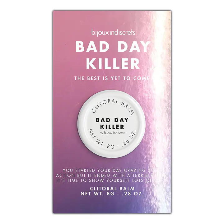 Бальзам для клітора Bijoux Indiscrets Bad Day Killer (Насолоджуйся кожним днем), розігрівальний - Master