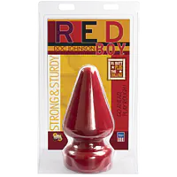 Анальна пробка Doc Johnson Red Boy - XL Butt Plug The Challenge, діаметр 12 см - Master