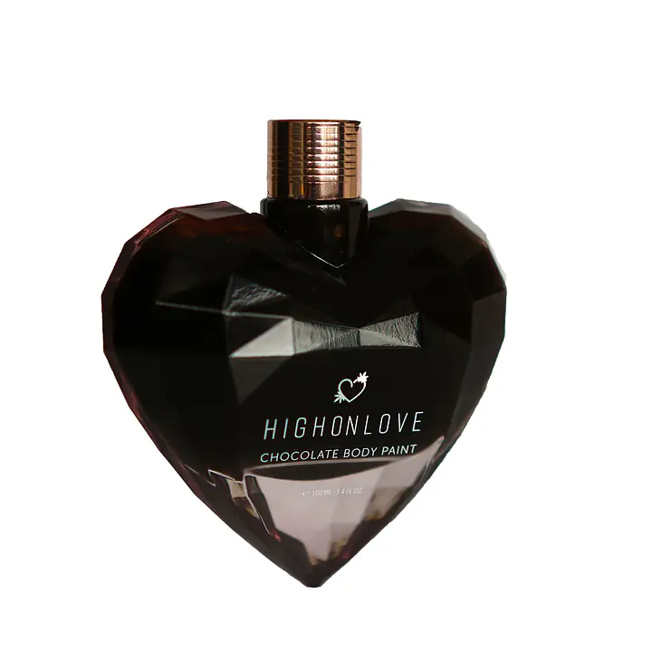 Преміум фарба для тіла HighOnLove Chocolate Body Paint (100 мл) з какао, кофеїном, маслом канабісу - Master