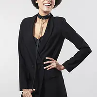 Чокер Bijoux Indiscrets MAZE – Wide Chocker Black - Master