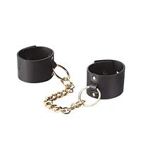 Наручники Bijoux Indiscrets MAZE — Wide Cuffs Black - Master