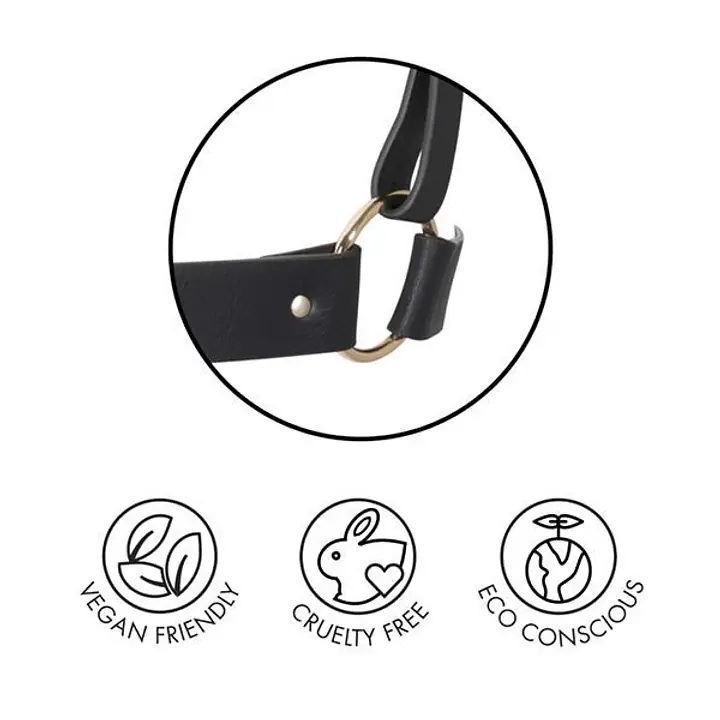 Наручники Bijoux Indiscrets MAZE — Wide Cuffs Black - Master