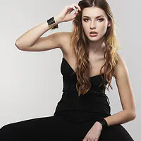Наручники Bijoux Indiscrets Desir Metallique Handcuffs - Black, металеві, стильні браслети - Master