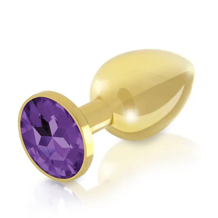 Набір металевих анальних пробок із кристалом RIANNE S – Booty Plug Luxury Set, діаметр 3 та 3,5 см - Master