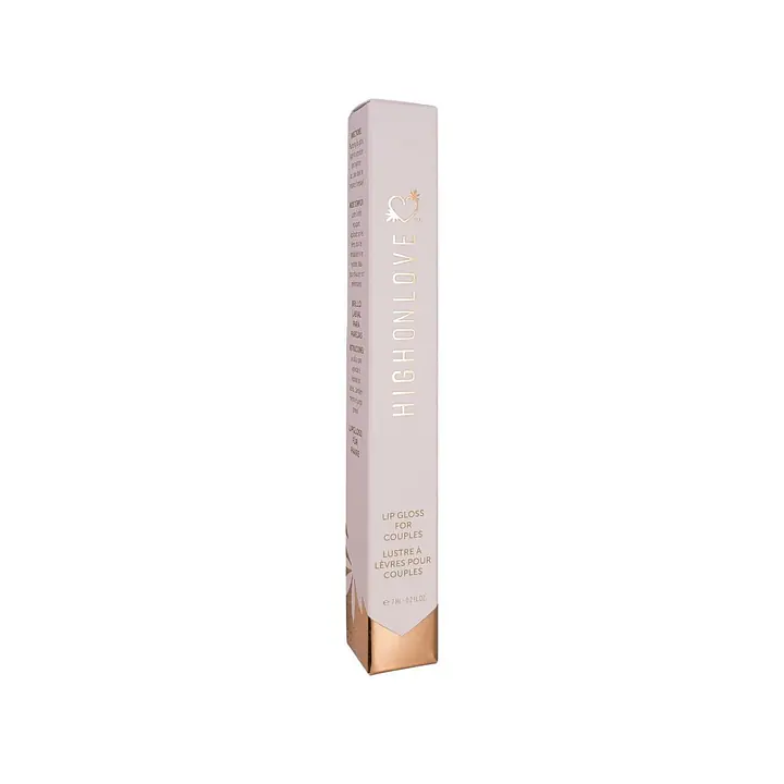Стимулюючий блиск для губ HighOnLove - Couples Lip Gloss (7 мл) з ефектом вібрації, холод-тепло - Master