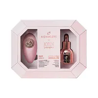 Подарунковий набір HighOnLove&JOPEN: Objects of Desire (краплі для клітора і вібратор з кристалами - Master