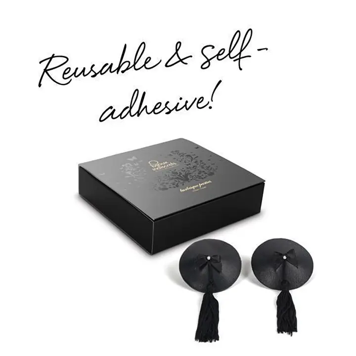 Пестіс Bijoux Indiscrets Burlesque pasties ORIGINAL BLACK - Master