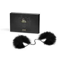 Пухнасті наручники Bijoux Indiscrets Za za zu - feahter handcuffs, пір'яні, подарункова упаковка - Master