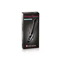 Вібратор з електростимуляцією Mystim Tickling Truman eStim Black, міостимулятор - Master