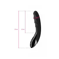 Вібратор з електростимуляцією Mystim Sizzling Simon eStim Black, міостимулятор - Master