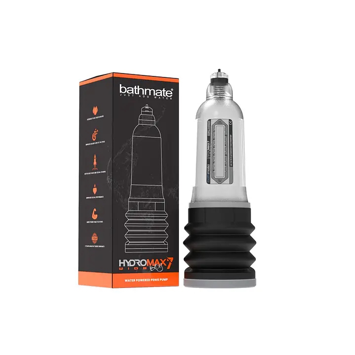 Гідропомпа Bathmate Hydromax 7 WideBoyClear, для члена довжиною від 12,5 до 18 см, діаметр до 5,5 см - Master