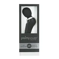 Потужний вібромасажер PalmPower Extreme - Black, 7 режимів, гнучка головка, перезаряджуваний - Master