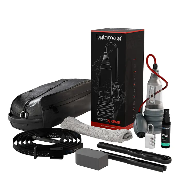 Гідропомпа Bathmate HydroXtreme 5, для члена довжиною від 7,5 до 12,5 см, діаметр до 4,5 см - Master