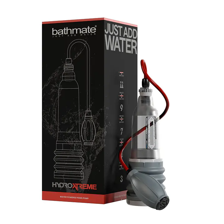Гідропомпа Bathmate HydroXtreme 5, для члена довжиною від 7,5 до 12,5 см, діаметр до 4,5 см - Master