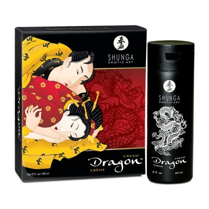 Стимулювальний крем для пар Shunga SHUNGA Dragon Cream (60 мл), ефект тепло-холод та поколювання - Master