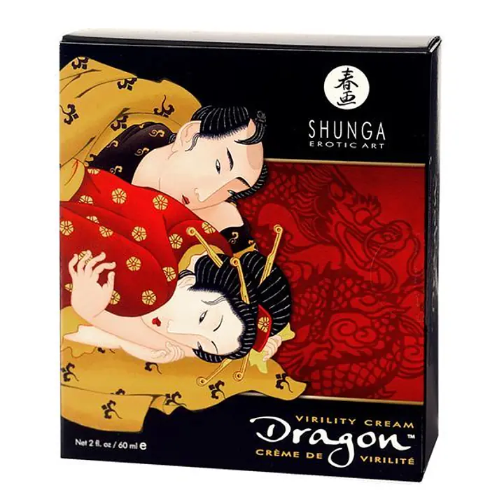 Стимулювальний крем для пар Shunga SHUNGA Dragon Cream (60 мл), ефект тепло-холод та поколювання - Master