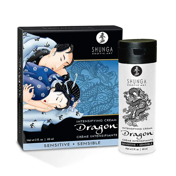 Стимулювальний крем для пар Shunga SHUNGA Dragon Cream SENSITIVE (60 мл) ніжніший ефект - Master