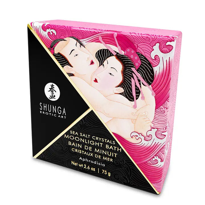 Сіль для ванни Shunga Moonlight Bath – Aphrodisia (75 г), сіль Мертвого моря, ароматичні олії - Master