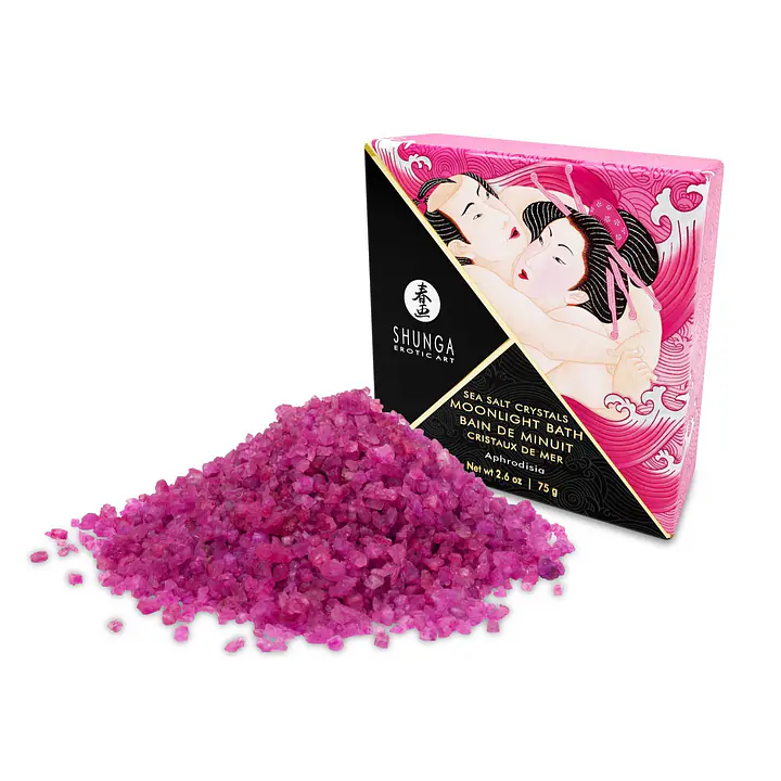 Сіль для ванни Shunga Moonlight Bath – Aphrodisia (75 г), сіль Мертвого моря, ароматичні олії - Master
