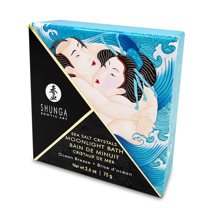 Сіль для ванни Shunga Moonlight Bath – Ocean Breeze (75 гр), сіль Мертвого моря, ароматичні олії - Master